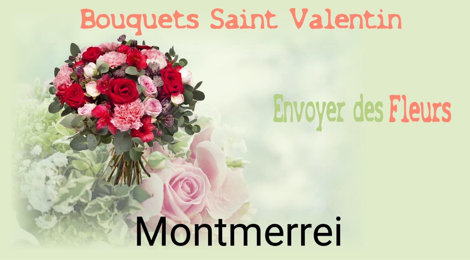 Roses de Saint-Valentin livrées à Montmerrei